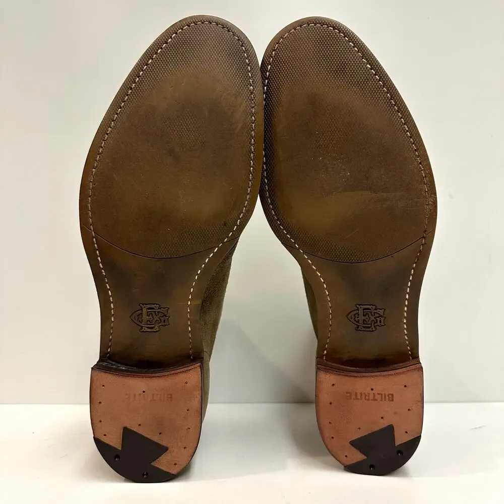 NEW HEELS Edward Green Shanklin Chukka Boot Mushroom Suede UK 7 / US 7.5